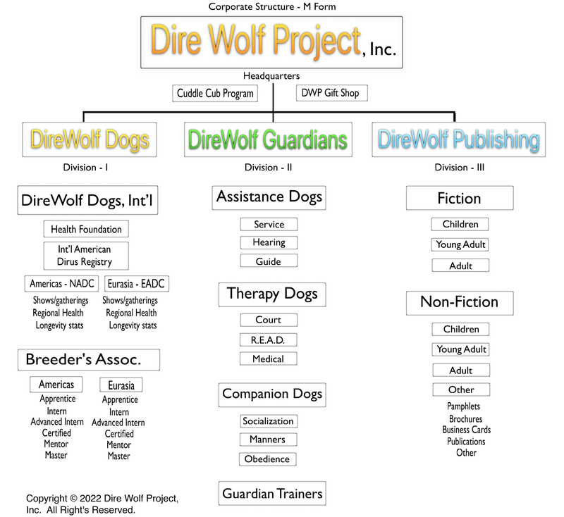 DWP Corporate Structure - Revised 2022