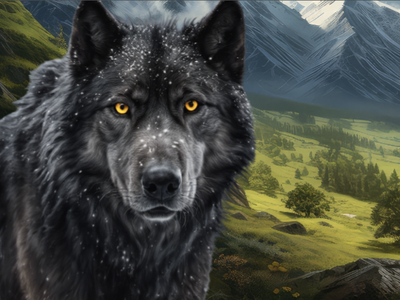 dire wolf banner 22