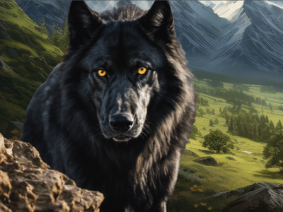 dire wolf banner 24